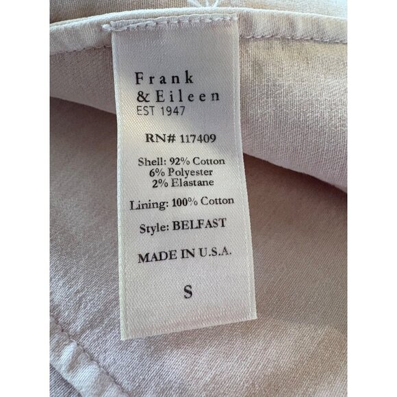 Frank & Eileen Belfast Peacoat Lightweight Jacket in Ballet Pink Size Small - Picture 10 of 15
